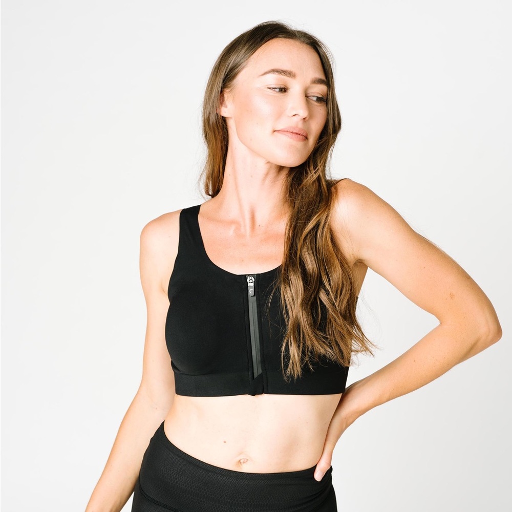 Zyia Front Zipper Access Bra